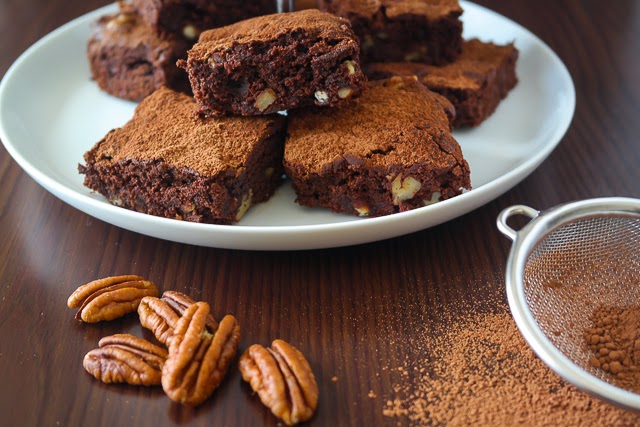 Brownies mit Pekannüssen