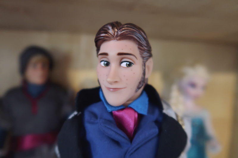 Disney Frozen doll customization face ups - Hans