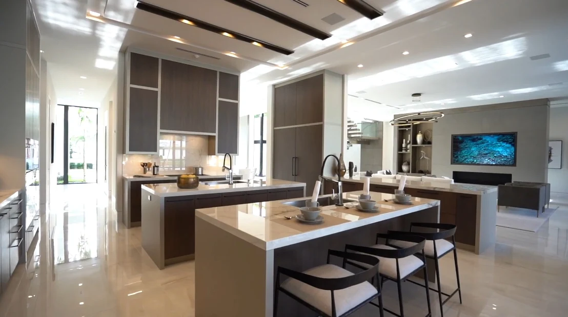 54 Interior Design Photos vs. 444 E Coconut Palm Rd, Boca Raton, FL Luxury Mansion Tour
