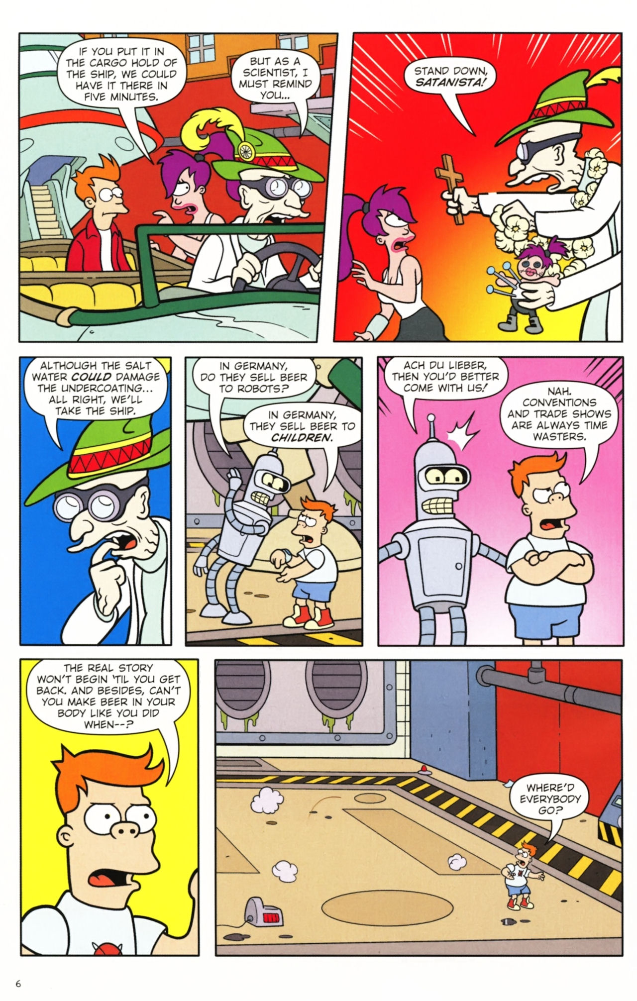 Read online Futurama Comics comic -  Issue #47 - 6