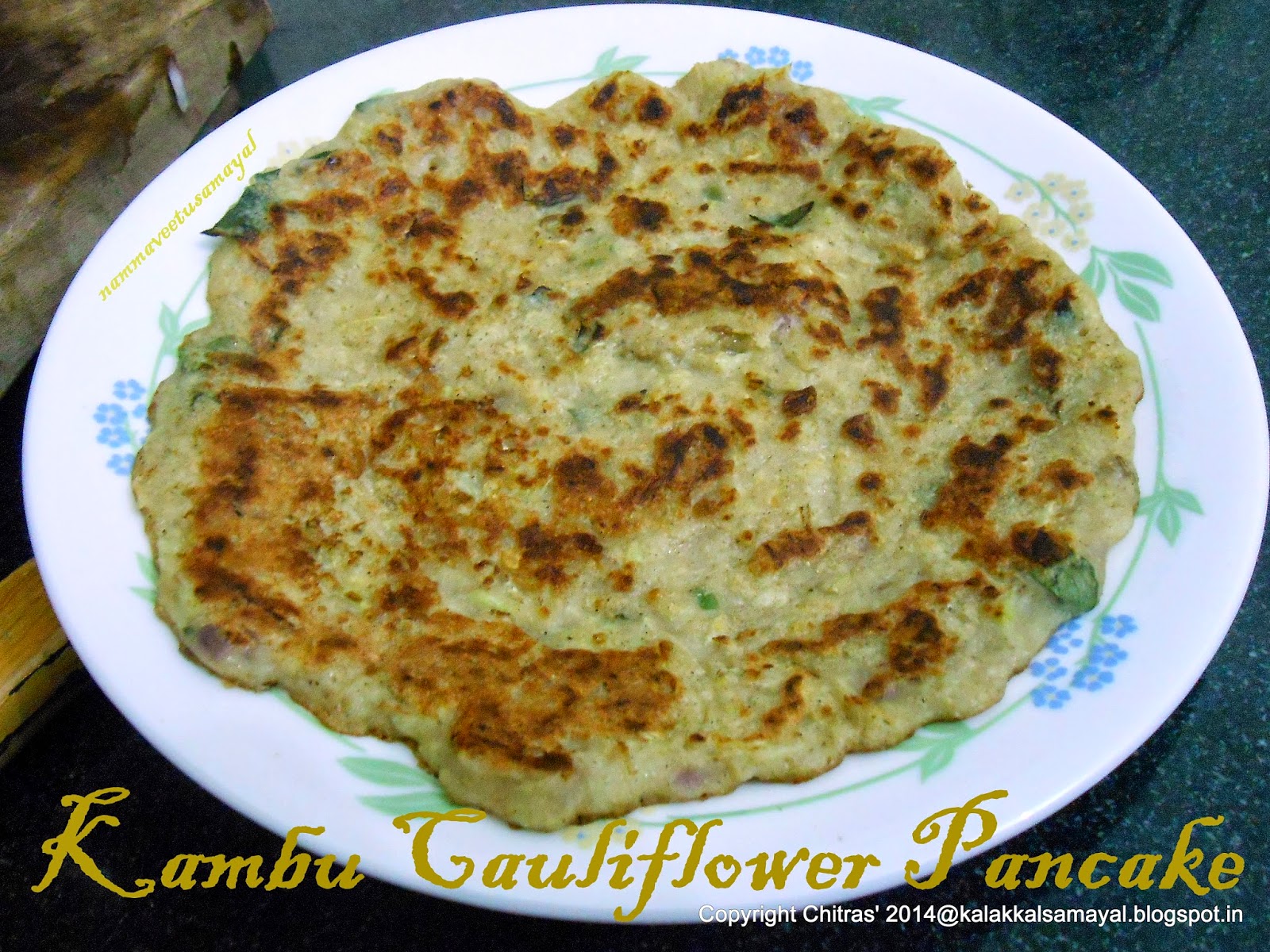 கம்பு காலிப்ளவர் அடை கம்பு காலிப்ளவர் அடை