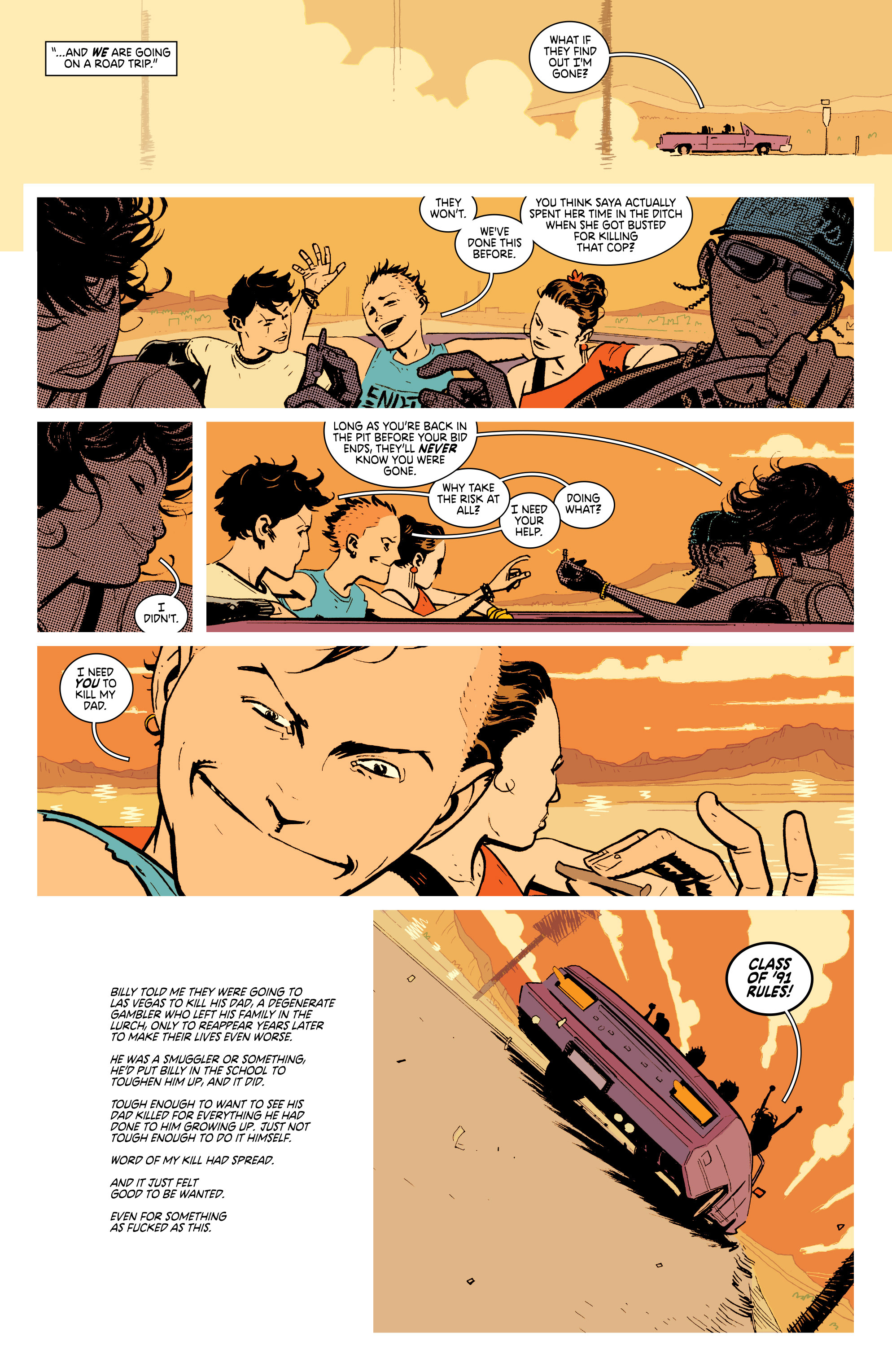 Read online Deadly Class comic -  Issue # _TPB 1 - 91