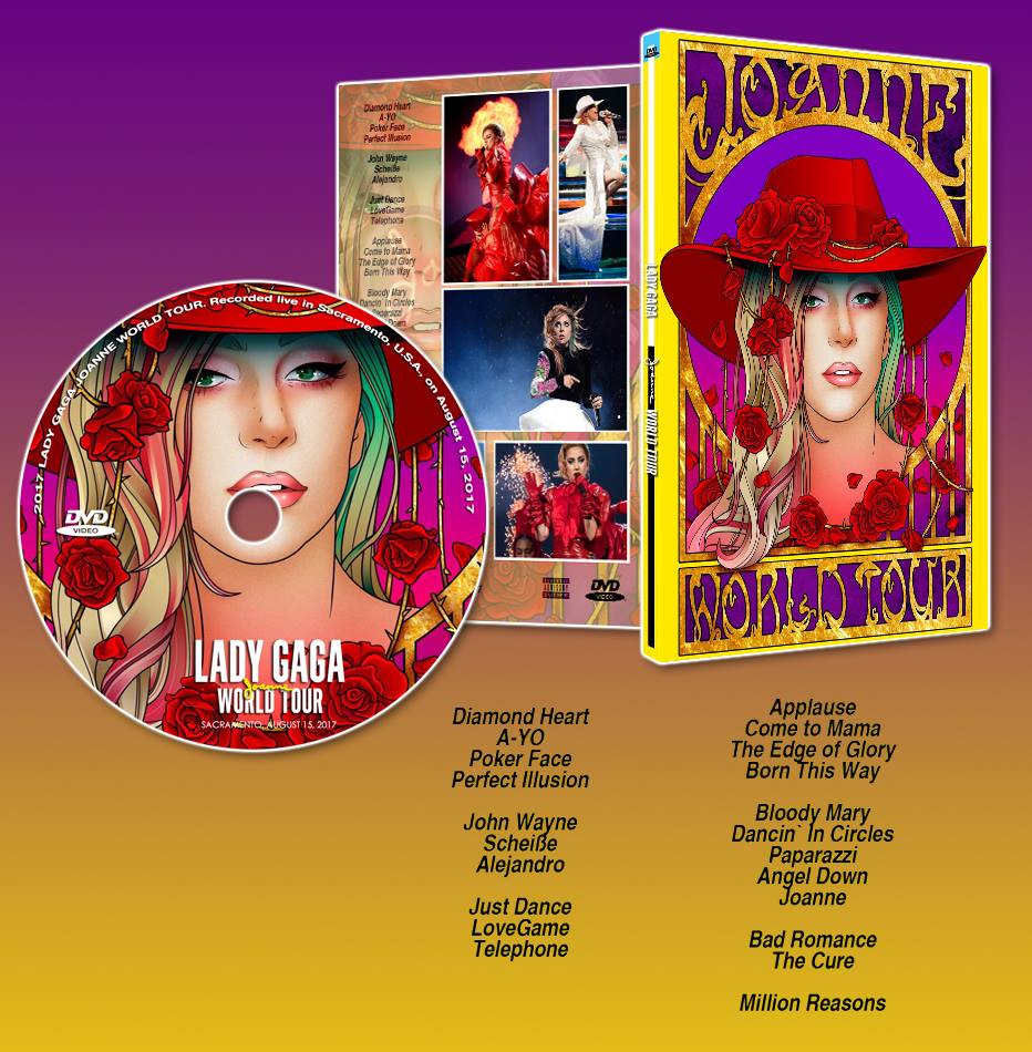 betaling indrømme Gør det godt Lady Gaga Fanmade Covers: Joanne World Tour - Sacramento, August 15th 2017