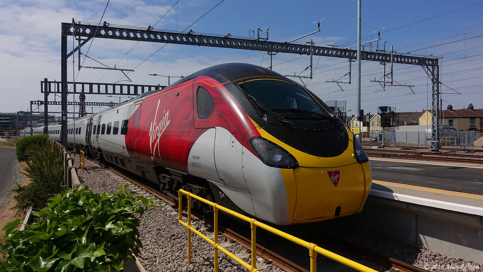 Blackpool Tram Blog Virgin Pendolinos reach Blackpool