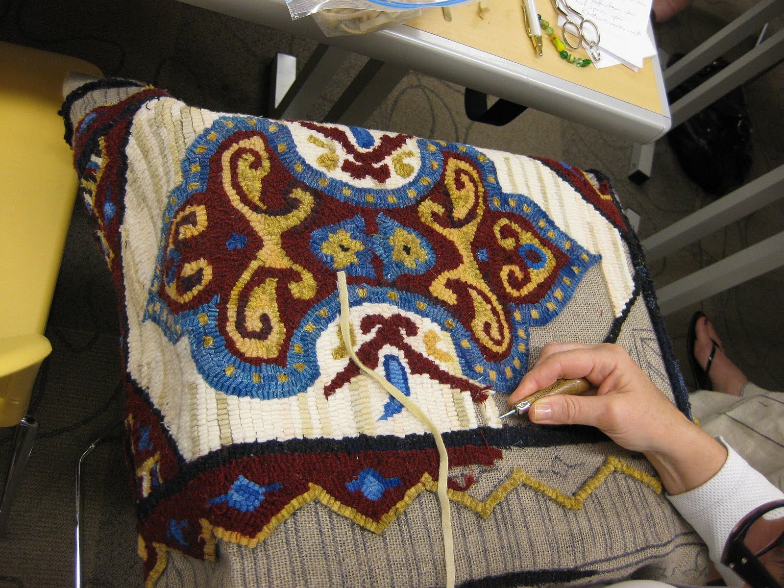 Have Ewe Any Wool? Rug Hooking