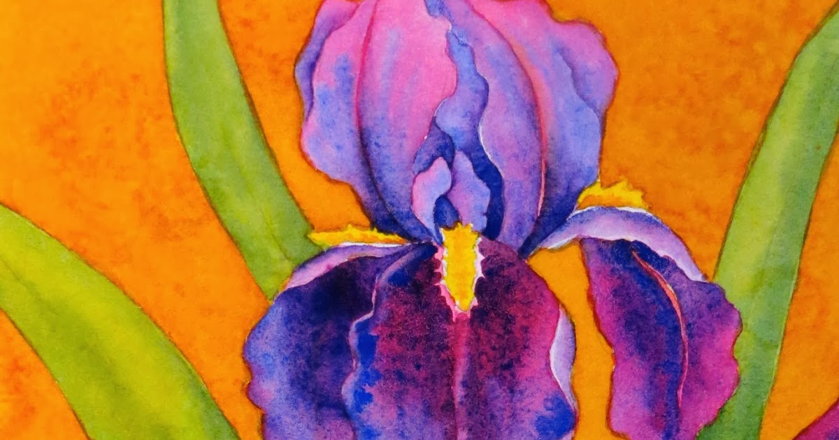 WATERCOLOR WORKSHOP: Painting Bearded Irises