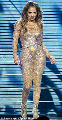 Jennifer Lopez Crying Out Stage