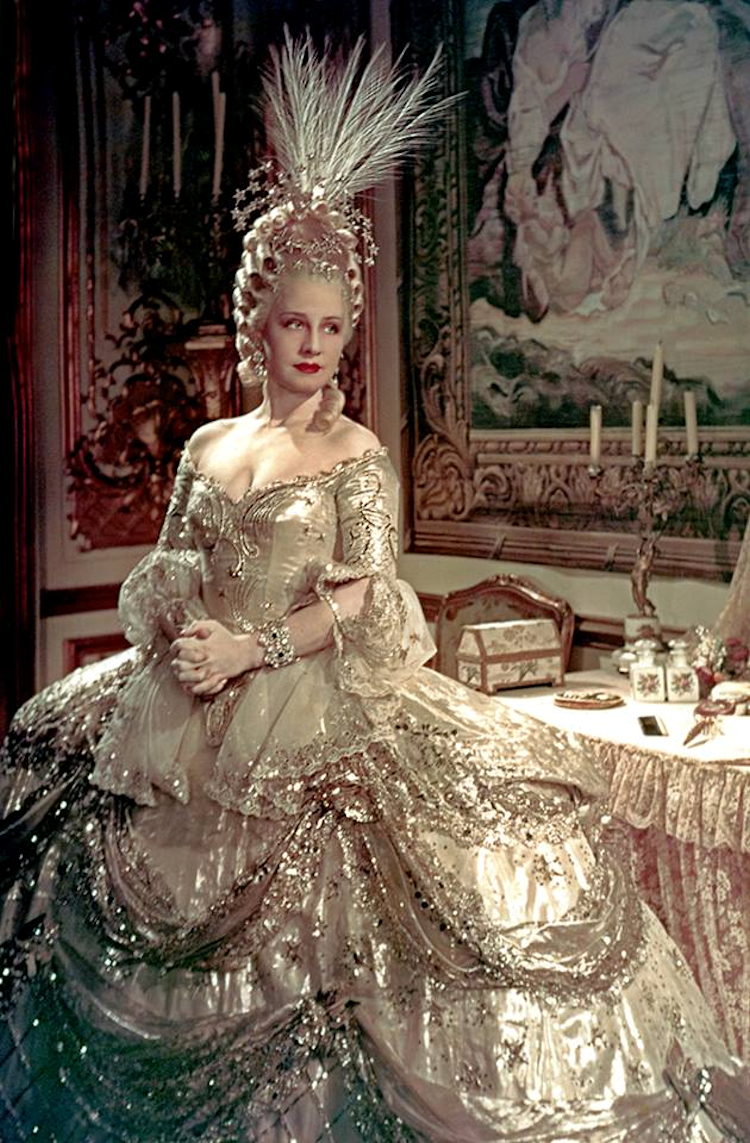 Gods and Foolish Grandeur: Illusion upon illusion - Norma Shearer in color  photographs from Marie Antoinette, 1938