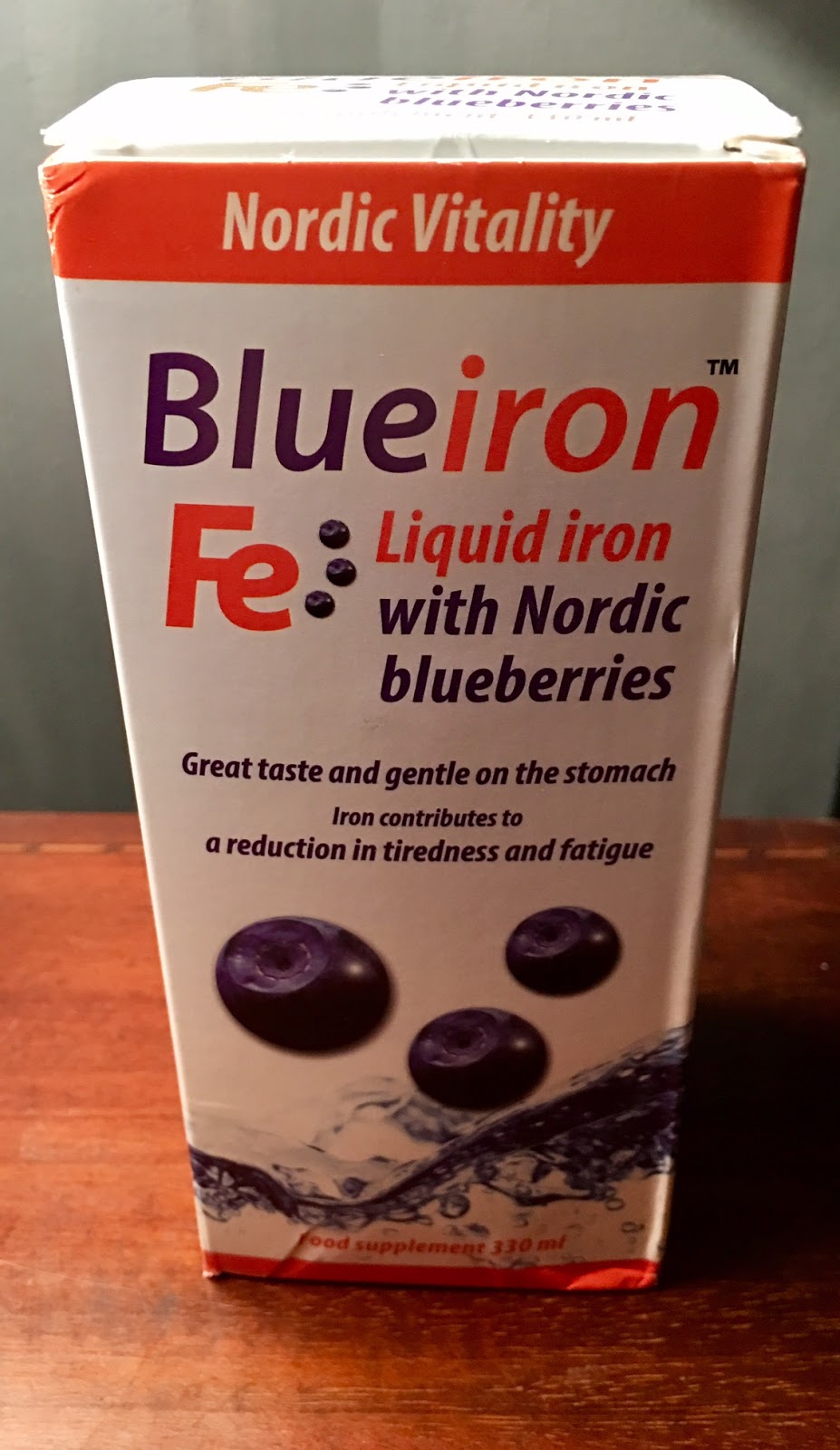 Feeling under the weather and fatigued? Try some Blueiron, liquid iron