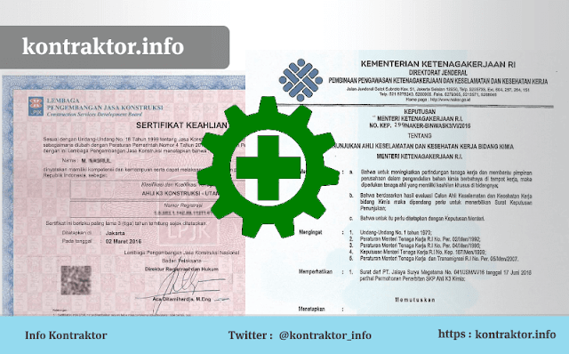 Lebih Utama Mana SKA Bidang K3 Terbitan Kemnakertrans atau