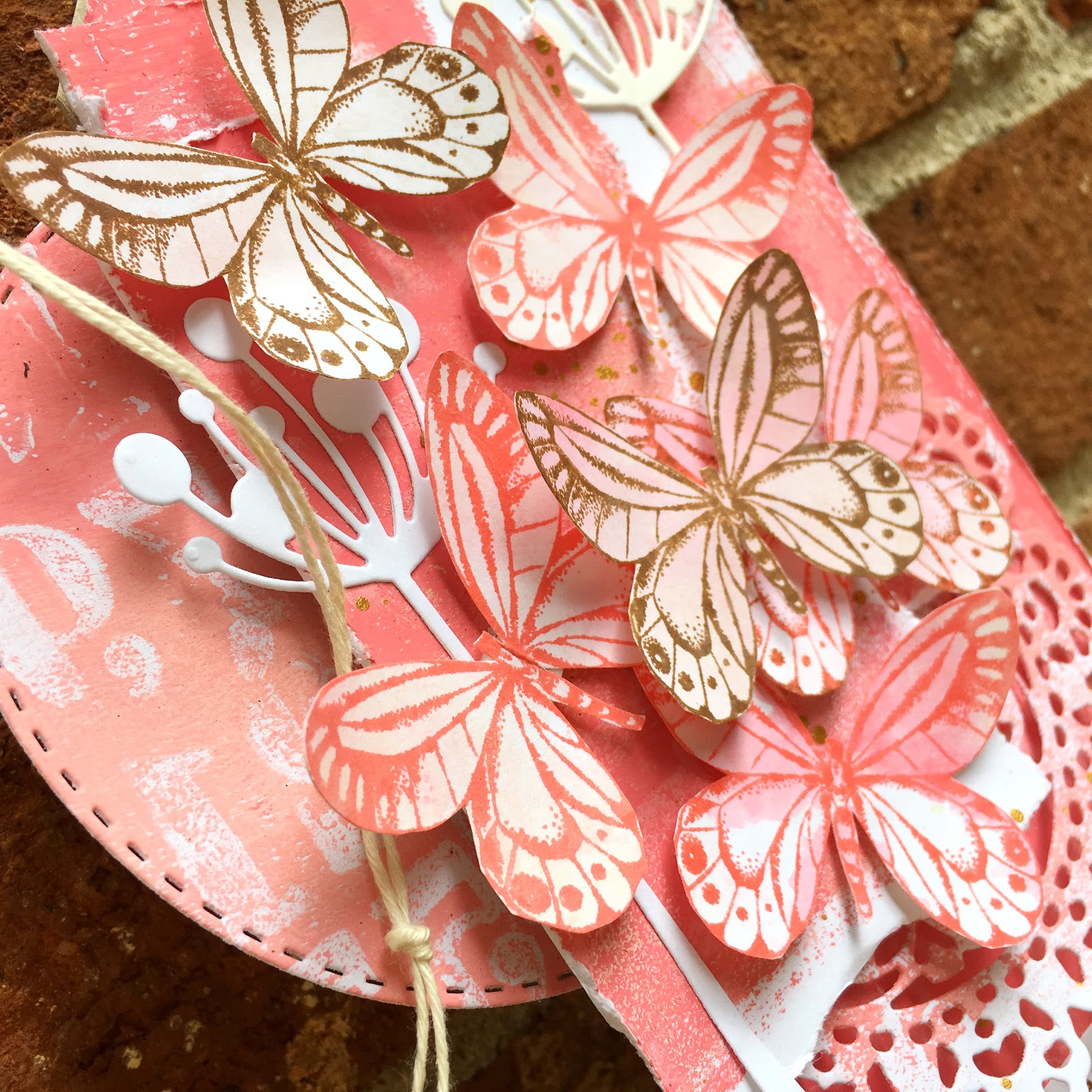 IndigoBlu Blog DIY Designer Paper with Acrylic Paint