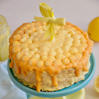  Bolo de limão com curd de limão