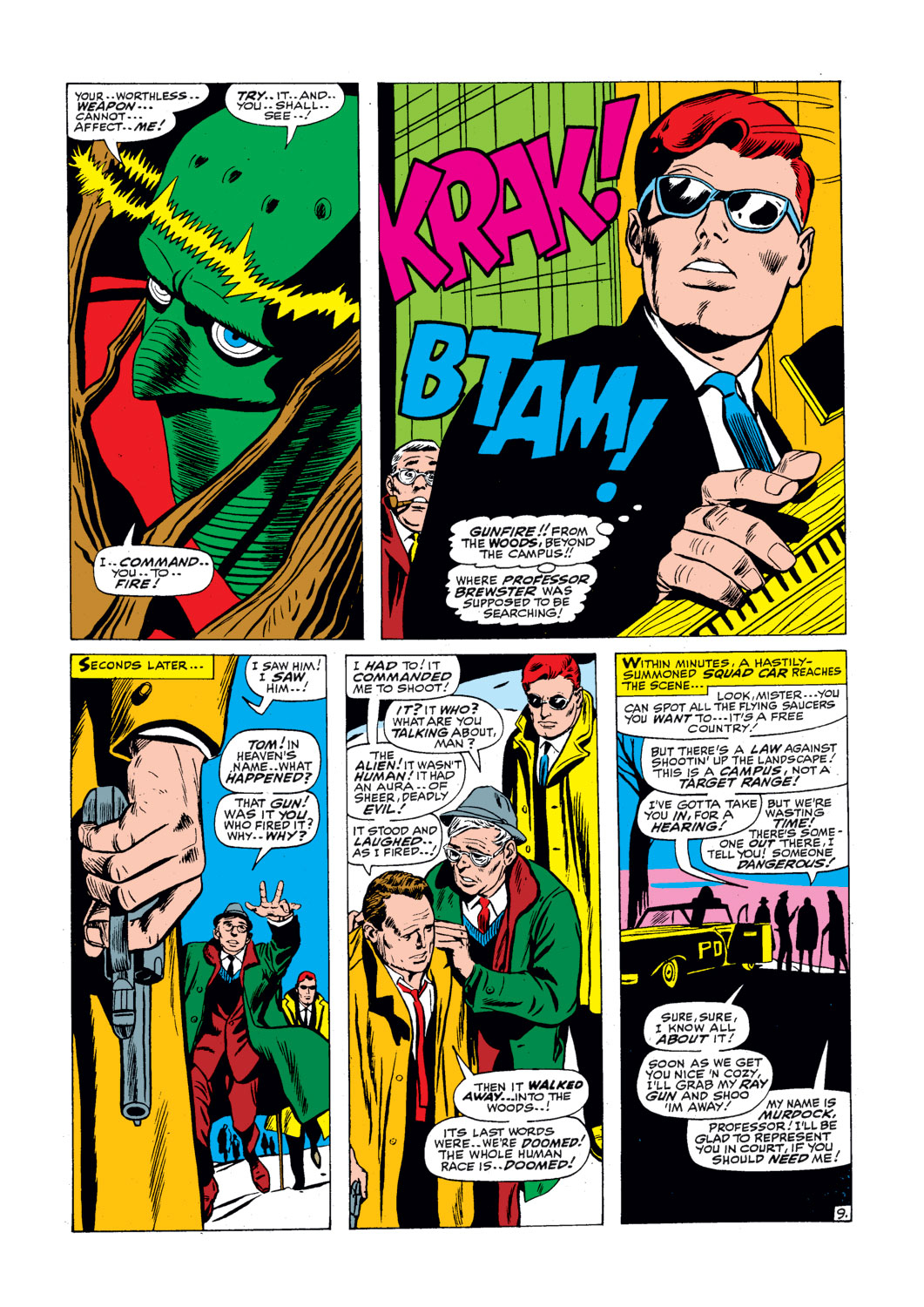 Read online Daredevil (1964) comic -  Issue #28 - 10