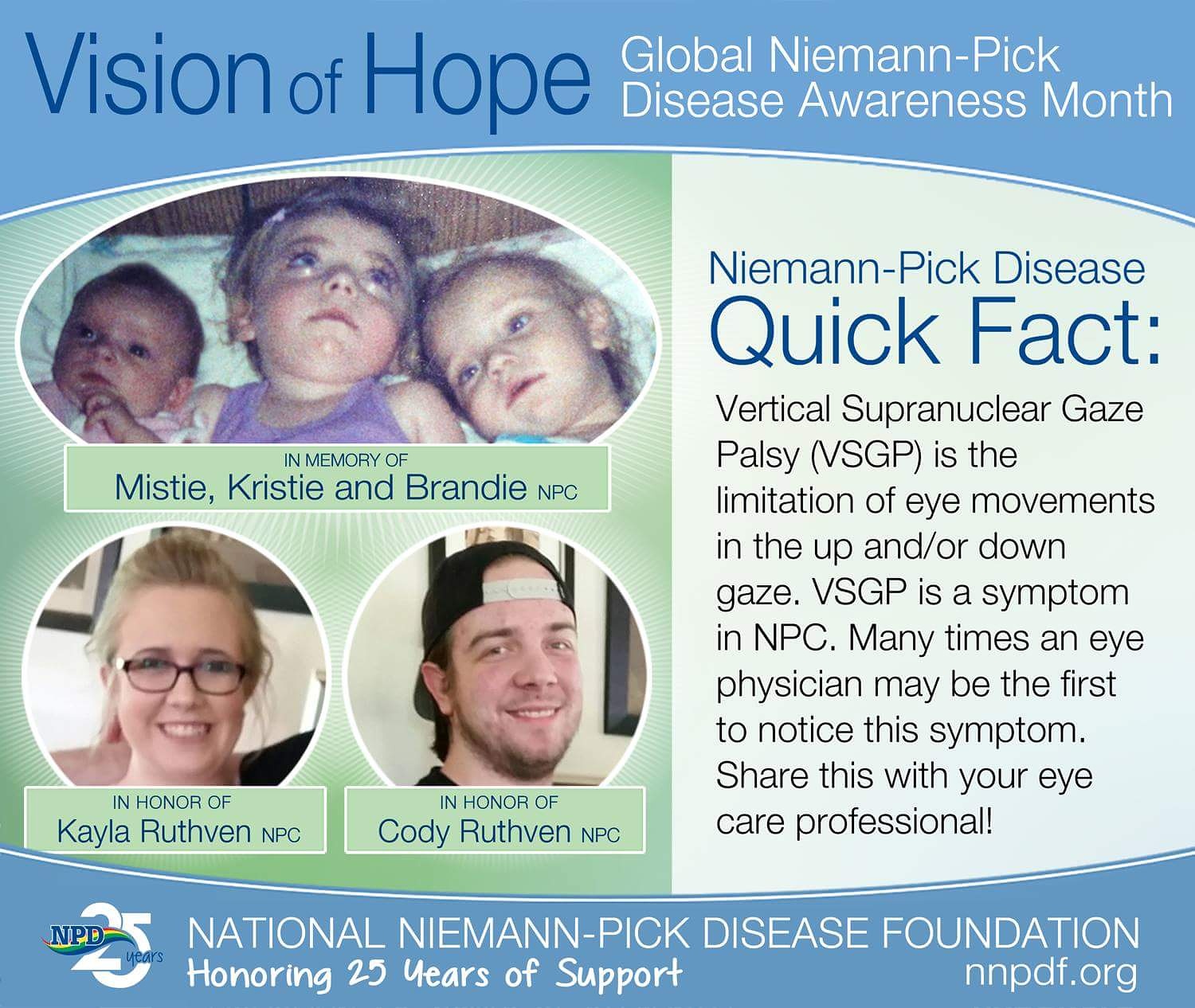 National Niemann-Pick Disease Foundation, Inc. - October is Global