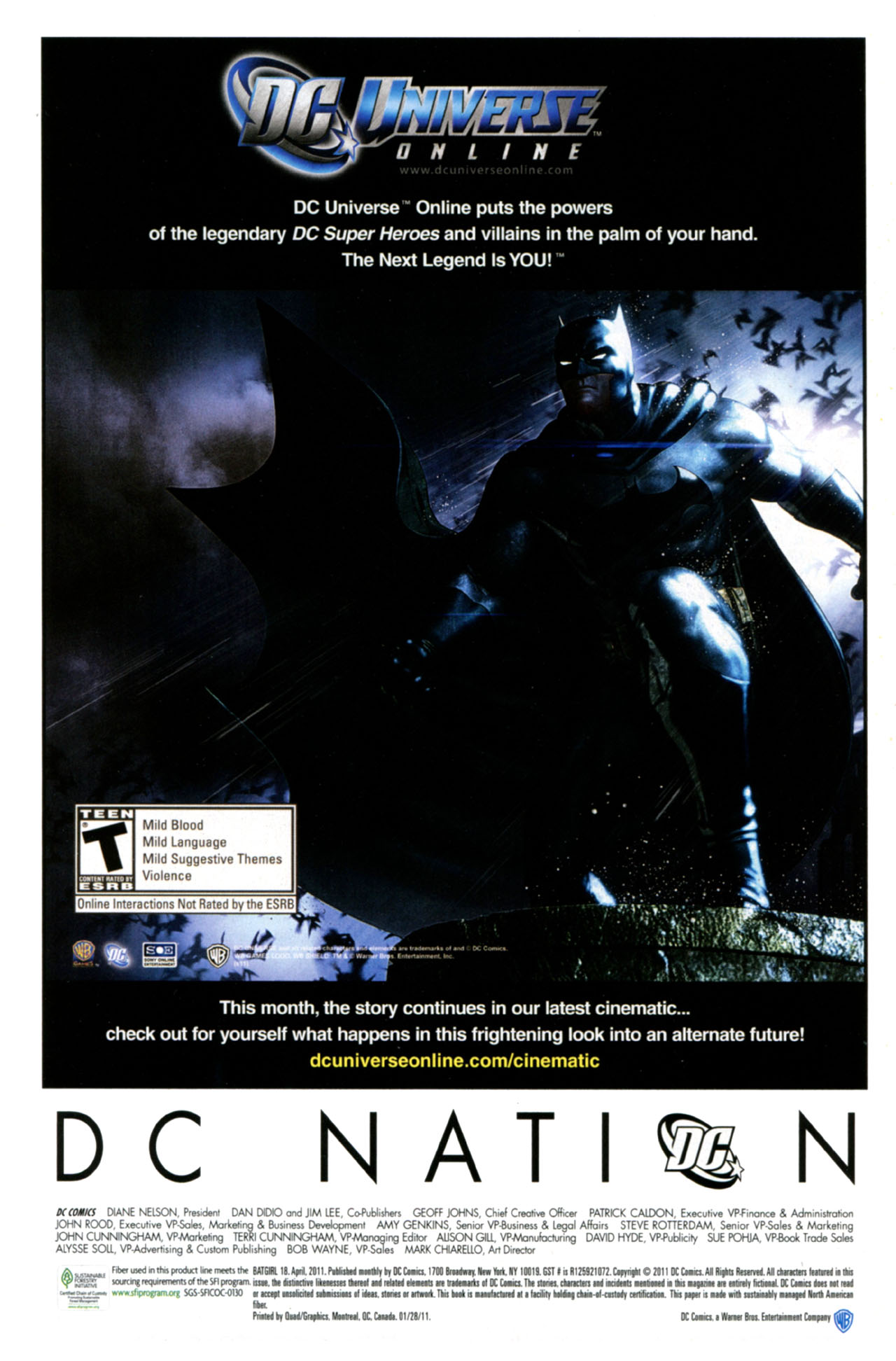 Read online Batgirl (2009) comic -  Issue #18 - 23