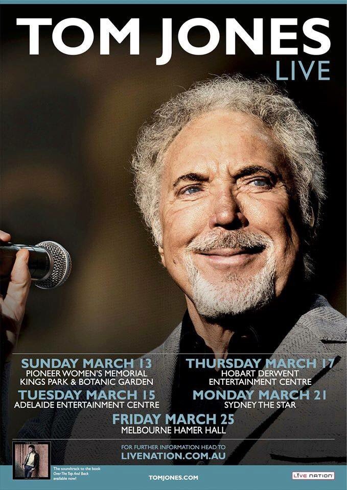 TOM JONES Live Australia Argenton ERTV® TVer® ER Music TV Canal de