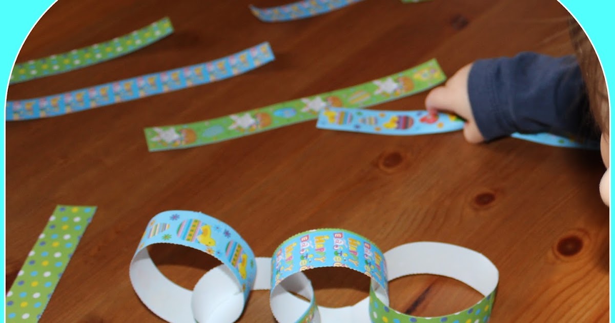 Easter Paper Chains Play and Learn Every Day