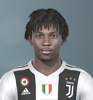 PES 2019 Faces Moise Kean by Sofyan Andri