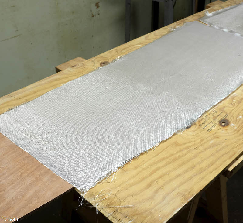 SCAMP 243 Sanding, epoxy, and fiberglass work