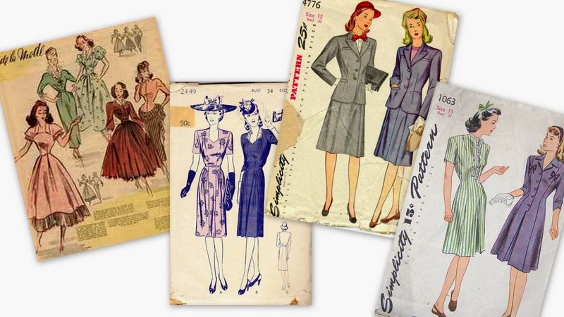 moda-feminină-a-anilor-40
