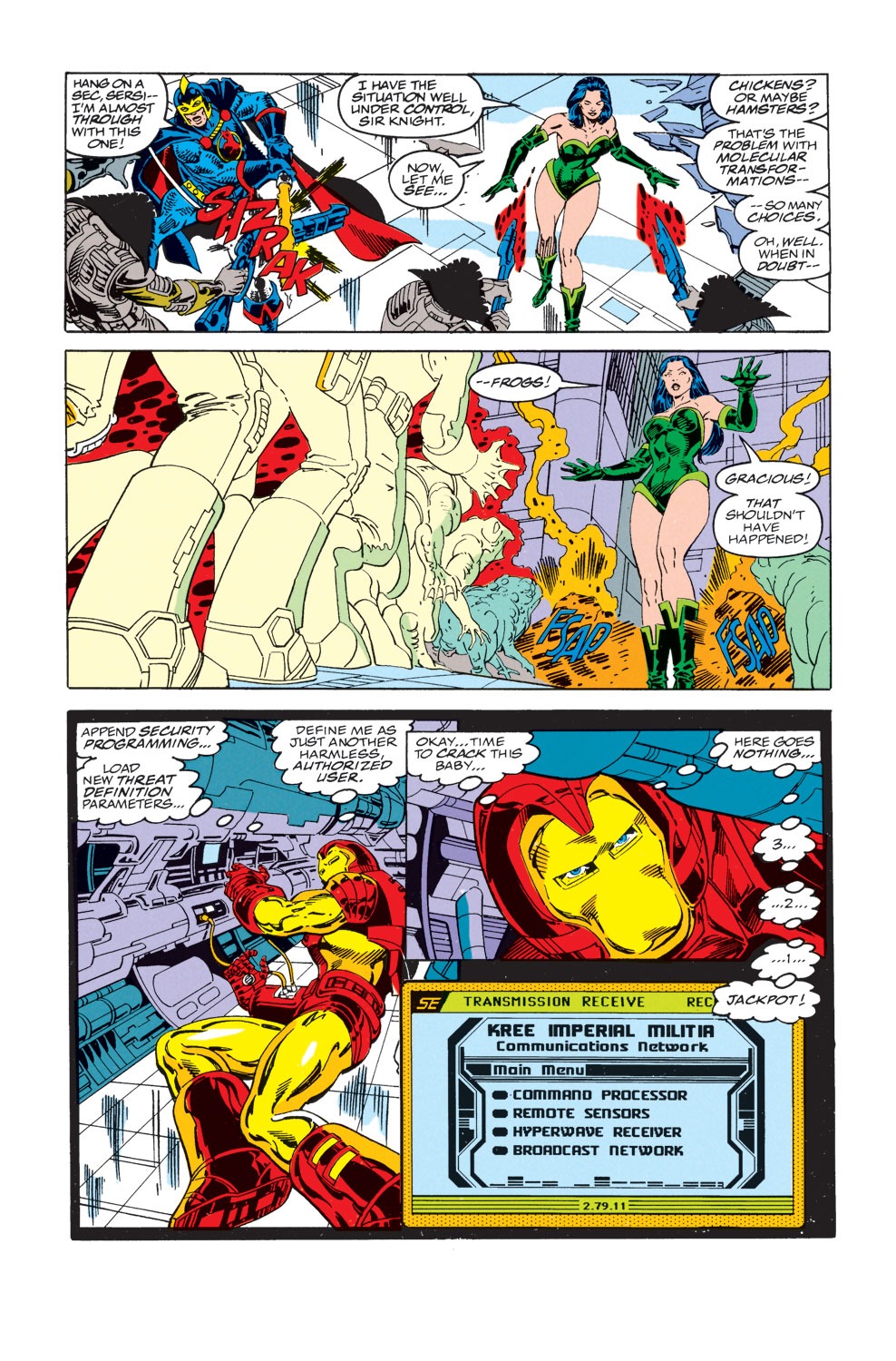 Read online Iron Man (1968) comic -  Issue #278 - 11