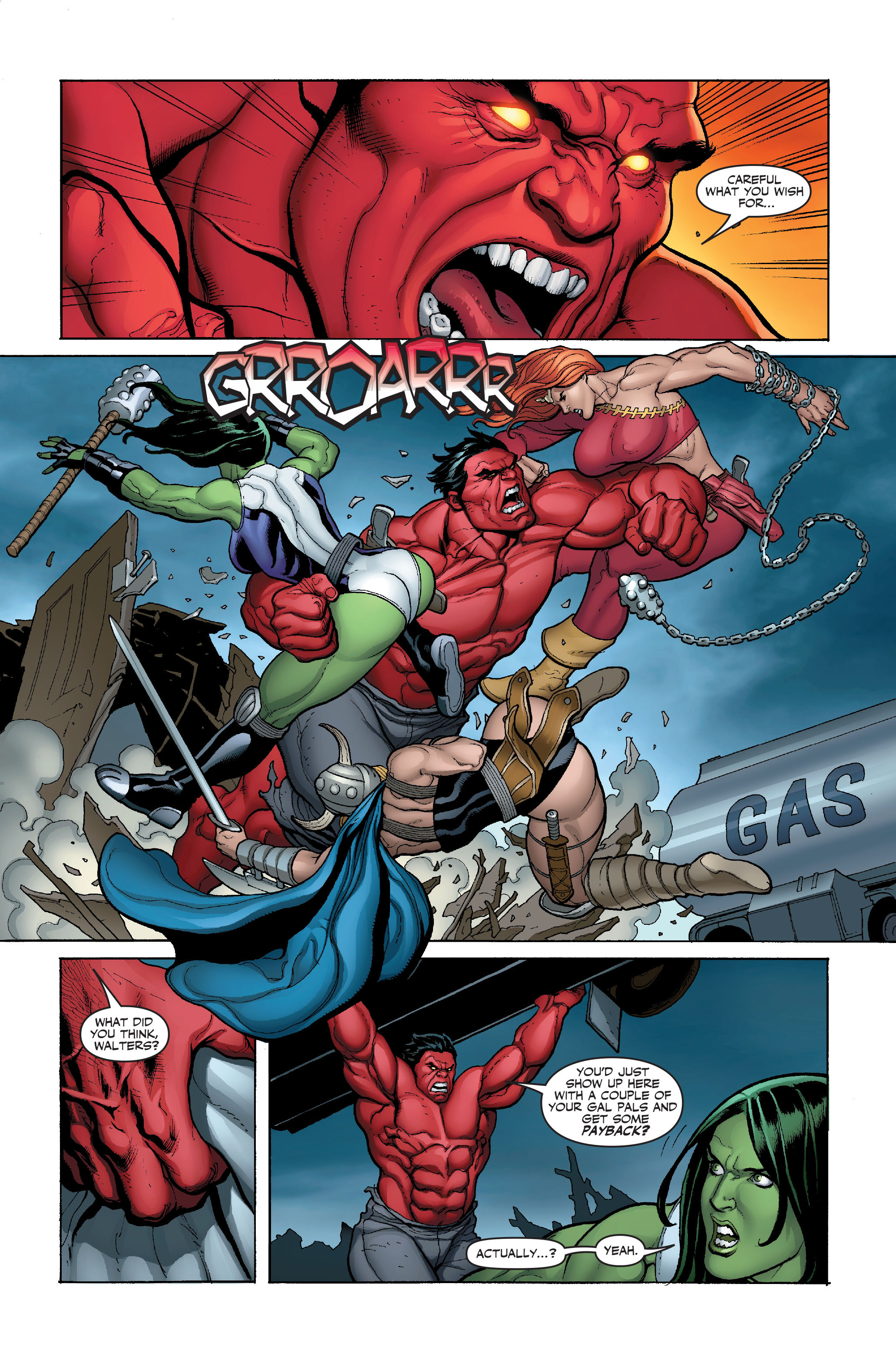 Read online Hulk (2008) comic -  Issue #7 - 22