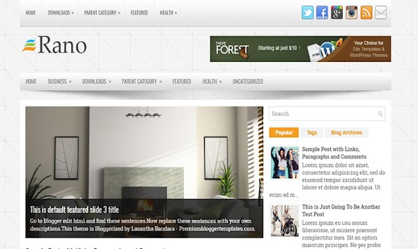 Chia sẻ Rano Blogger Template Chia sẻ Rano Blogger Template