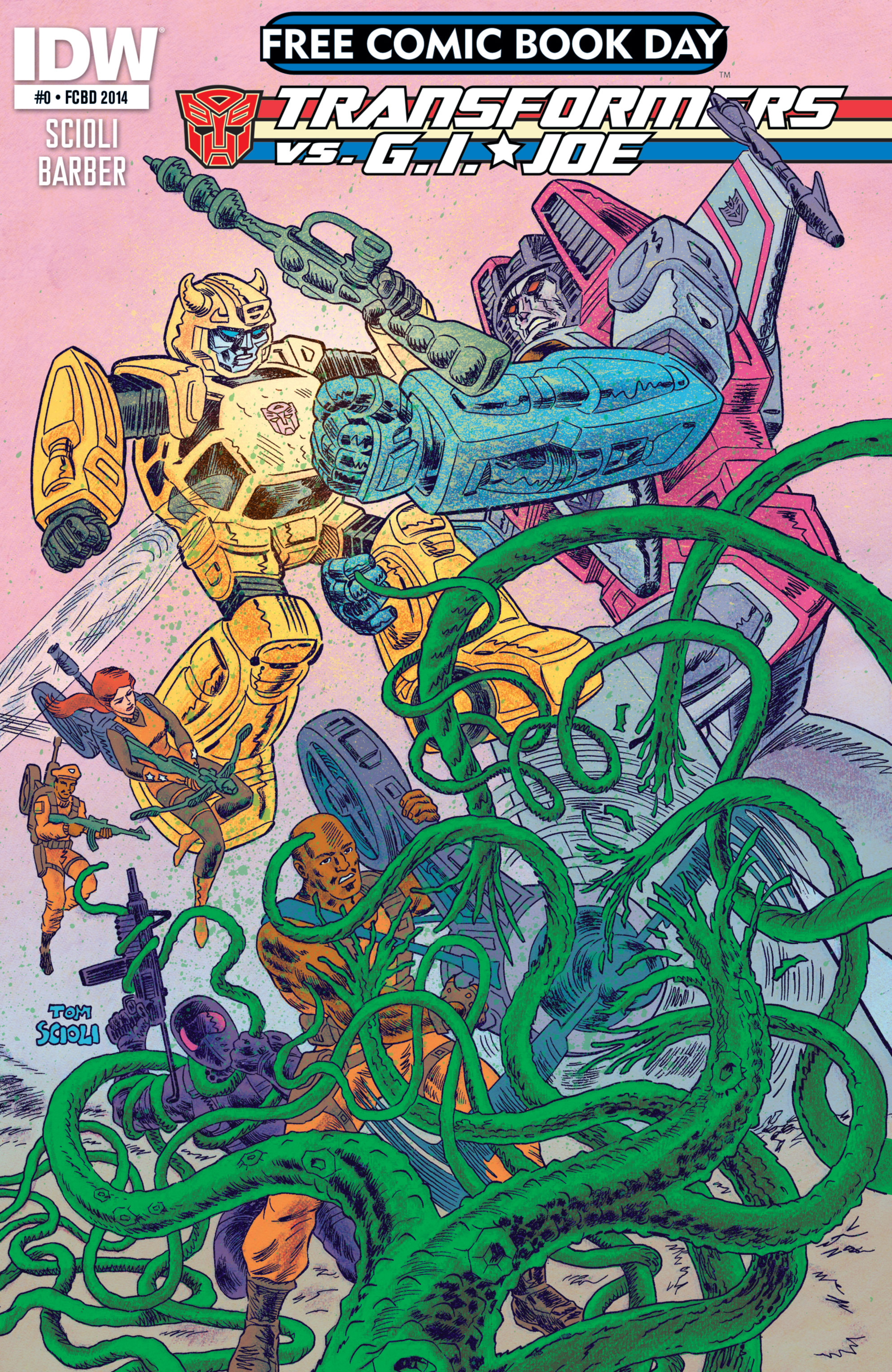 Read online The Transformers vs. G.I. Joe comic -  Issue #0 - 1