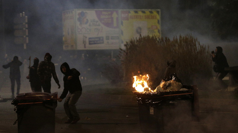 La manifestation en soutien au jeune Théo organisée à Bobigny le 11 février a été émaillée de violences qui ont suscité différentes réactions de la classe politique (Photographie d'illustration)