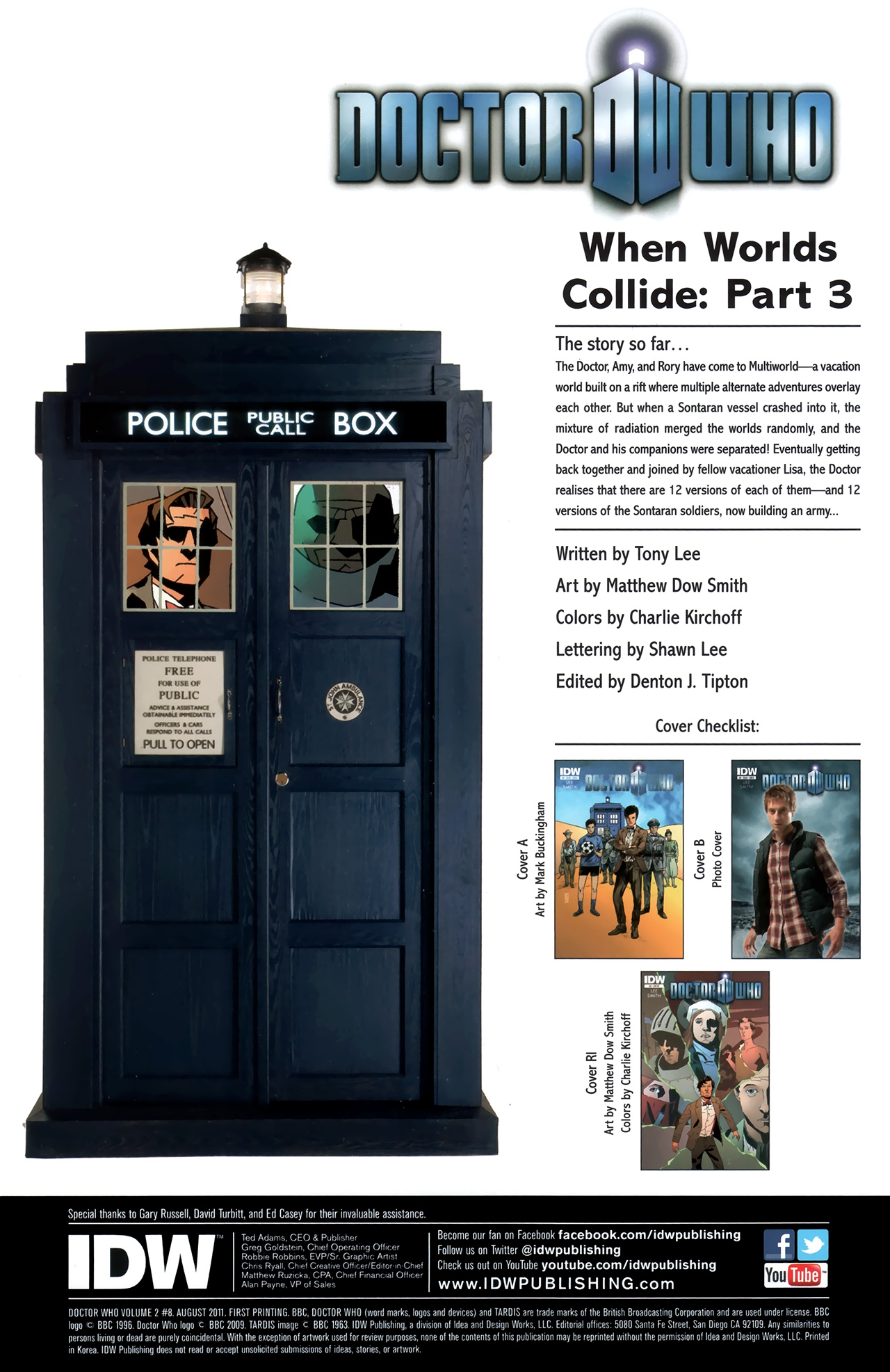 Read online Doctor Who (2011) comic -  Issue #8 - 4