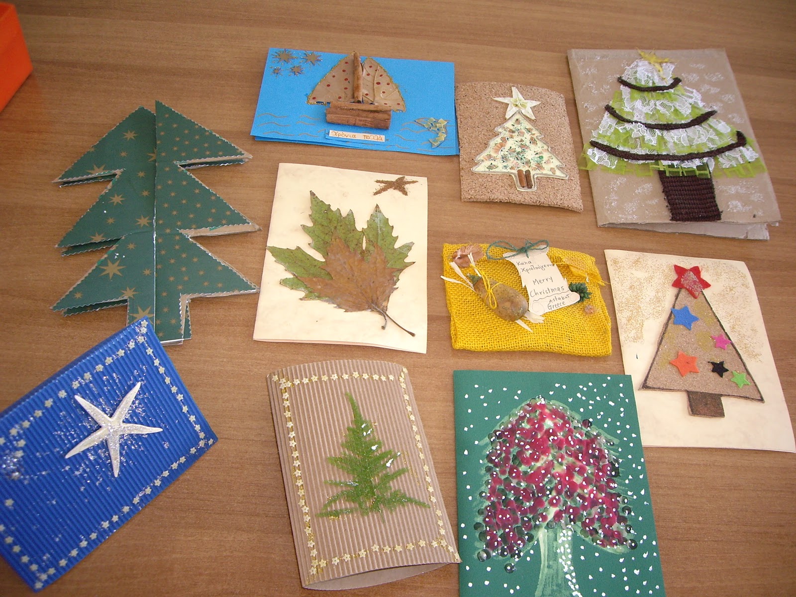 A Green World - be a part, not apart: Eco Christmas Cards