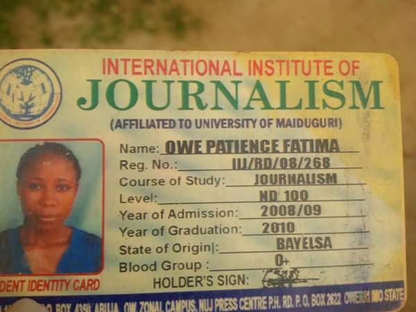 Photos: AIT staff fighting for her life in Bayelsa after being robbed and shot at close range on her way home from Shiloh