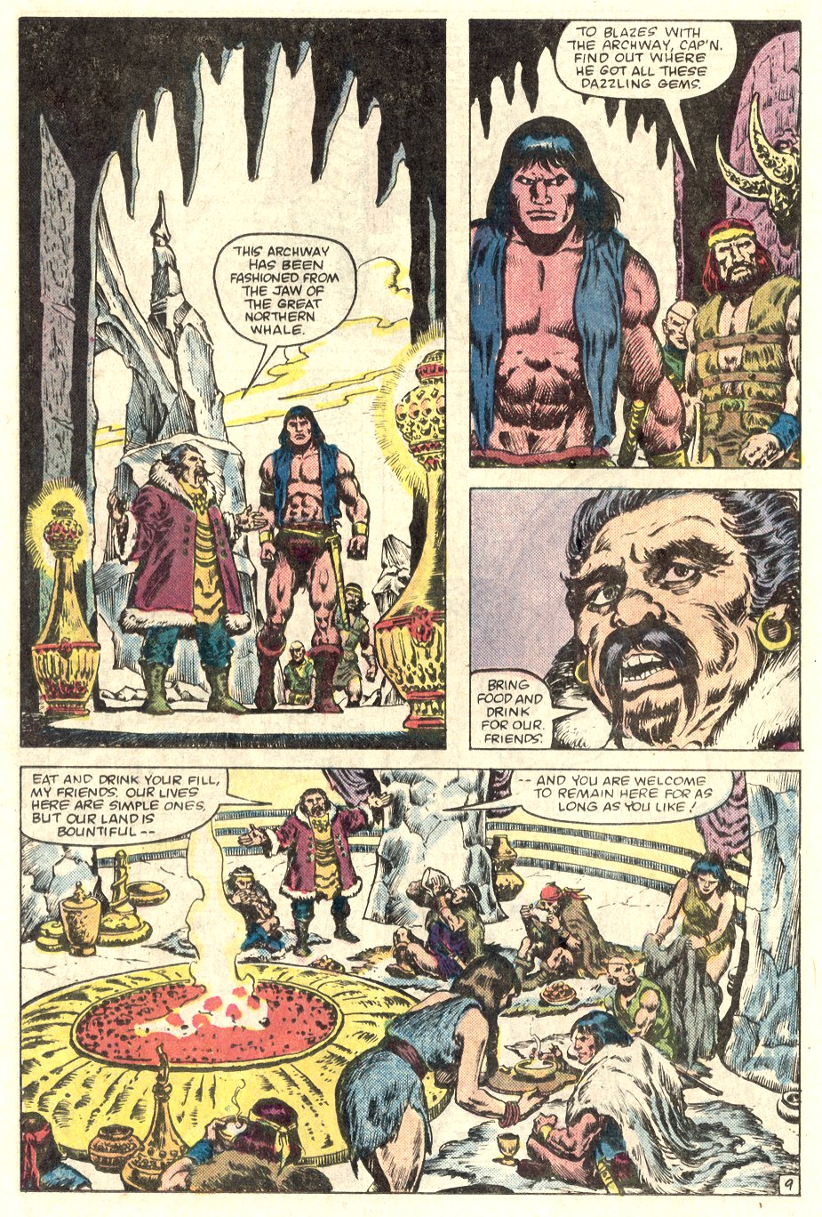 Read online Conan the Barbarian (1970) comic -  Issue # Annual 9 - 10