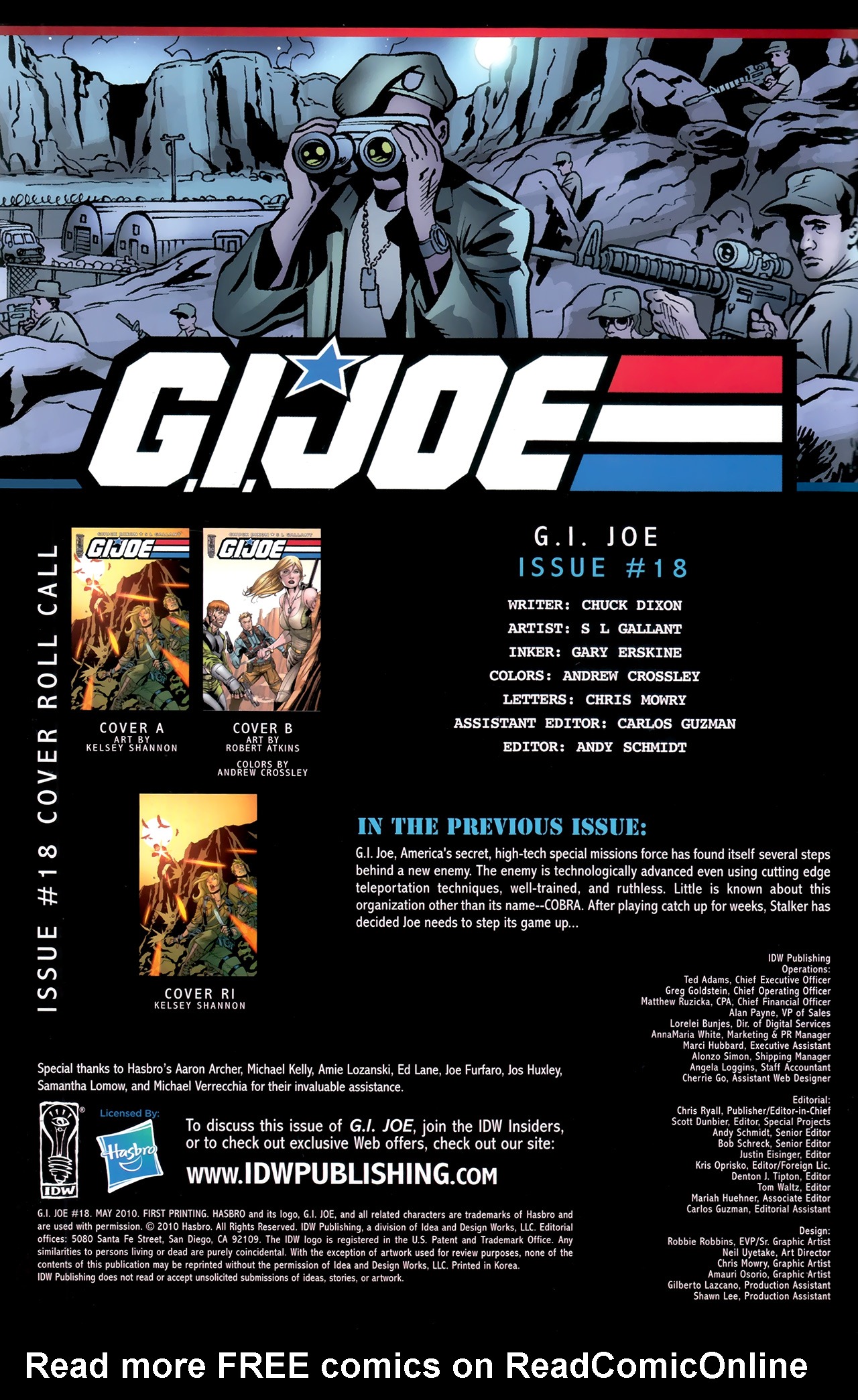 Read online G.I. Joe (2008) comic -  Issue #18 - 3