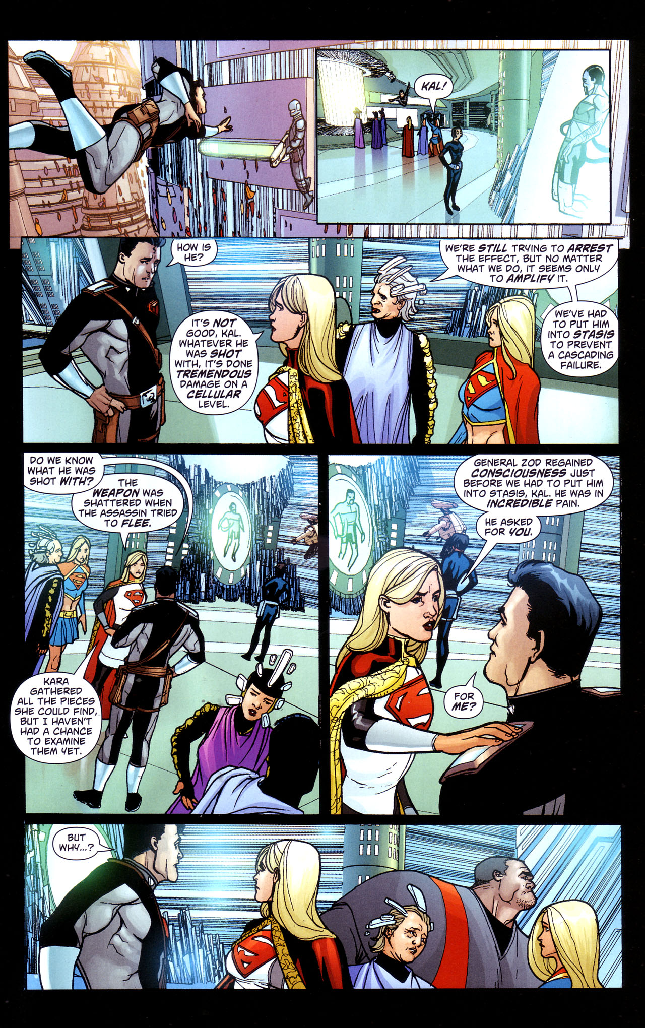 Read online Superman: World of New Krypton comic -  Issue #6 - 10