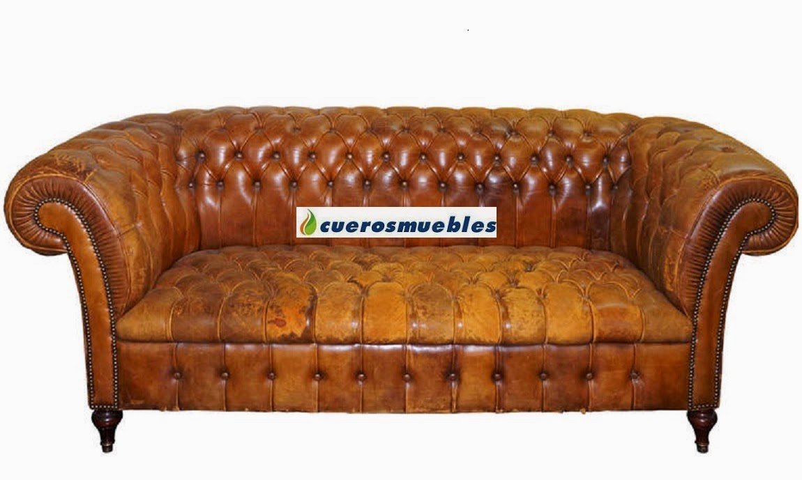 Teñido Muebles de Cuero-Restauracion-Reparacion: Muebles Capitone