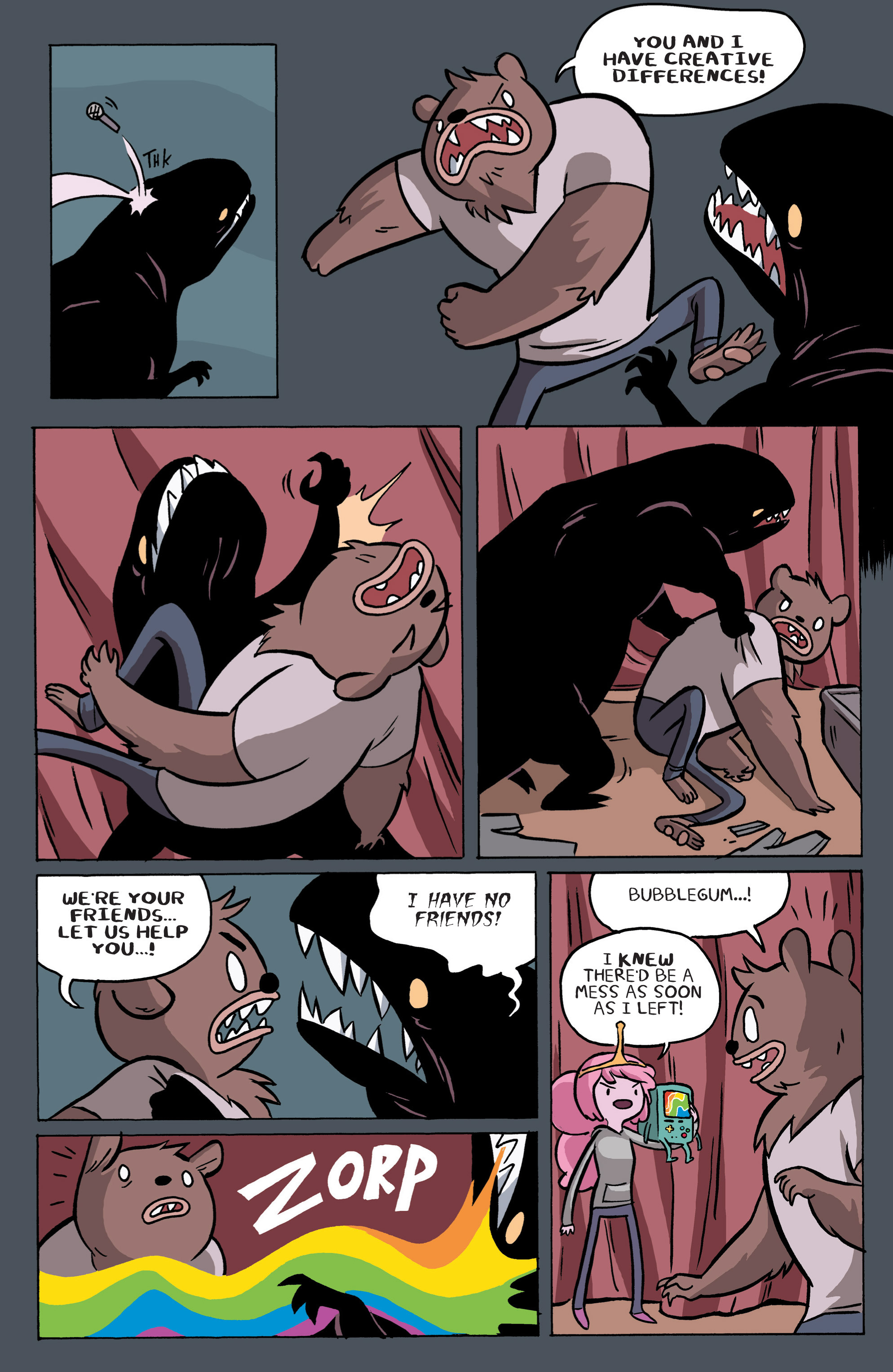 Read online Adventure Time: Marceline and the Scream Queens comic -  Issue #6 - 13