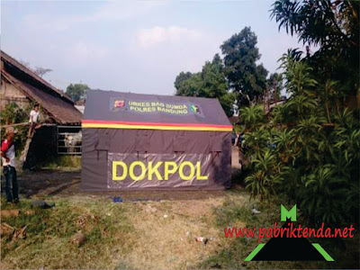 Tenda Posko Dokpol disebut Tenda Bantuan, Tenda Posko Dokpol digunakan untuk posko - posko kesehatan