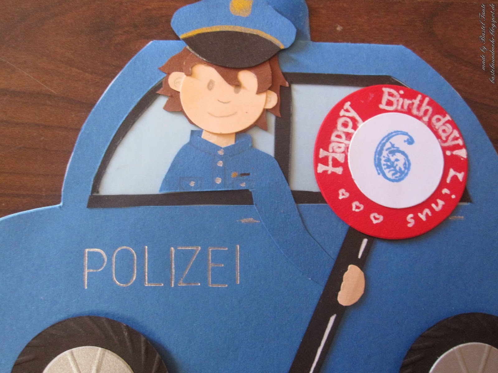 Bastel Tante: Polizeikarte