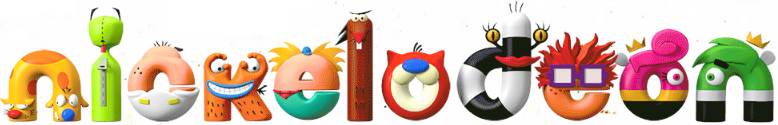 Classic Nickelodeon Characters Logo Nicktoons Nicktoon Nick Animation