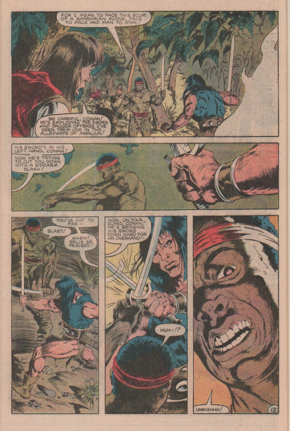 Read online Conan the Barbarian (1970) comic -  Issue #160 - 16