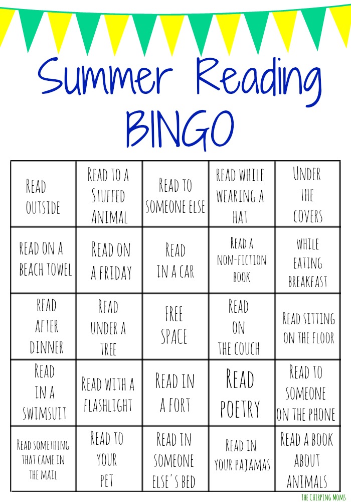 Free Printable Summer Bingo Cards Reading Printable Bingo Fun Free Printable Summer Bingo Cards Reading Printable Bingo Fun