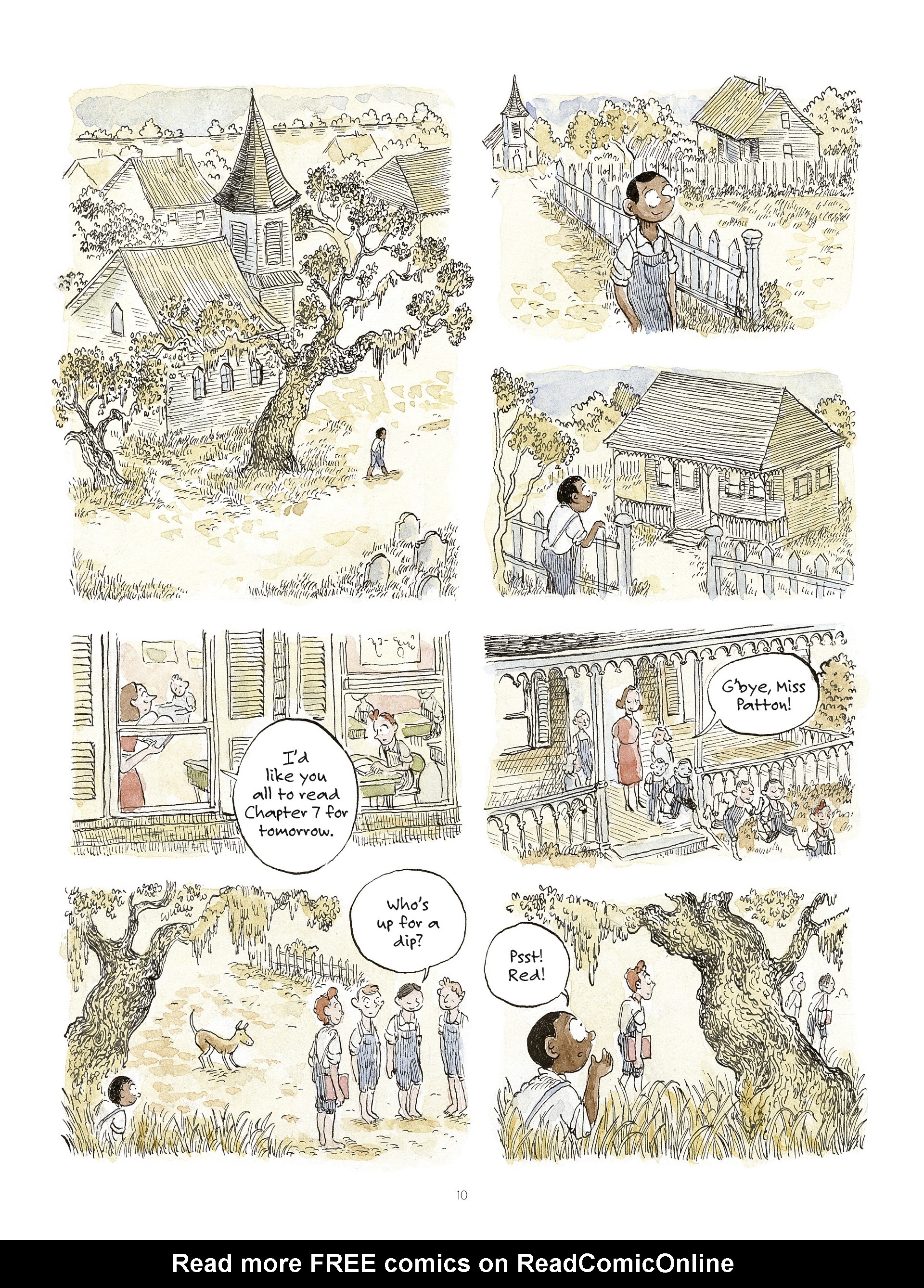 Read online Swamp: A Summer in the Bayou comic -  Issue # TPB (Part 1) - 12