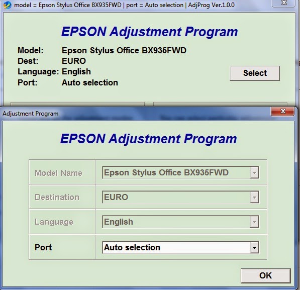 Epson adjustment program download