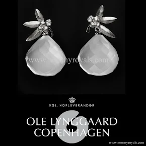 Crown Princess Mary Style Ole Lynggaard Frost Earrings 