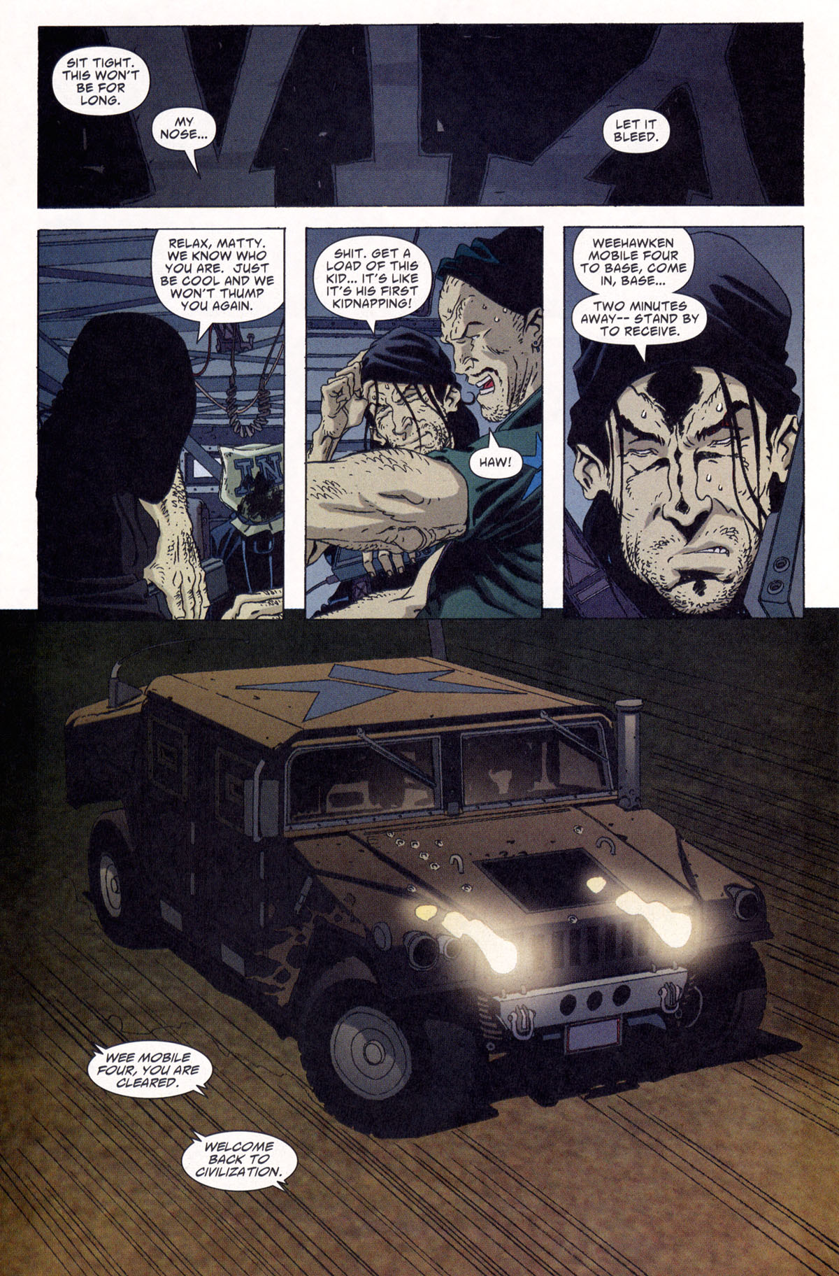 Read online DMZ (2006) comic -  Issue #6 - 16