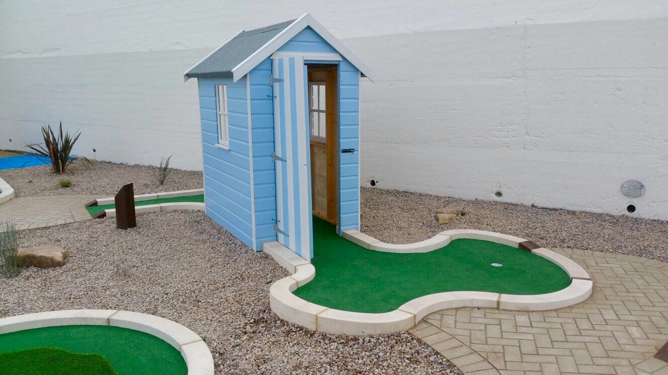 The Ham and Egger Files Mini Golf course opening in SaltburnbytheSea