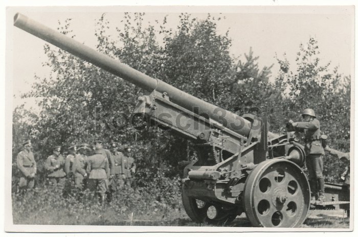 GB Modelli Kit 72072 15 cm Kanone M.16 Krupp