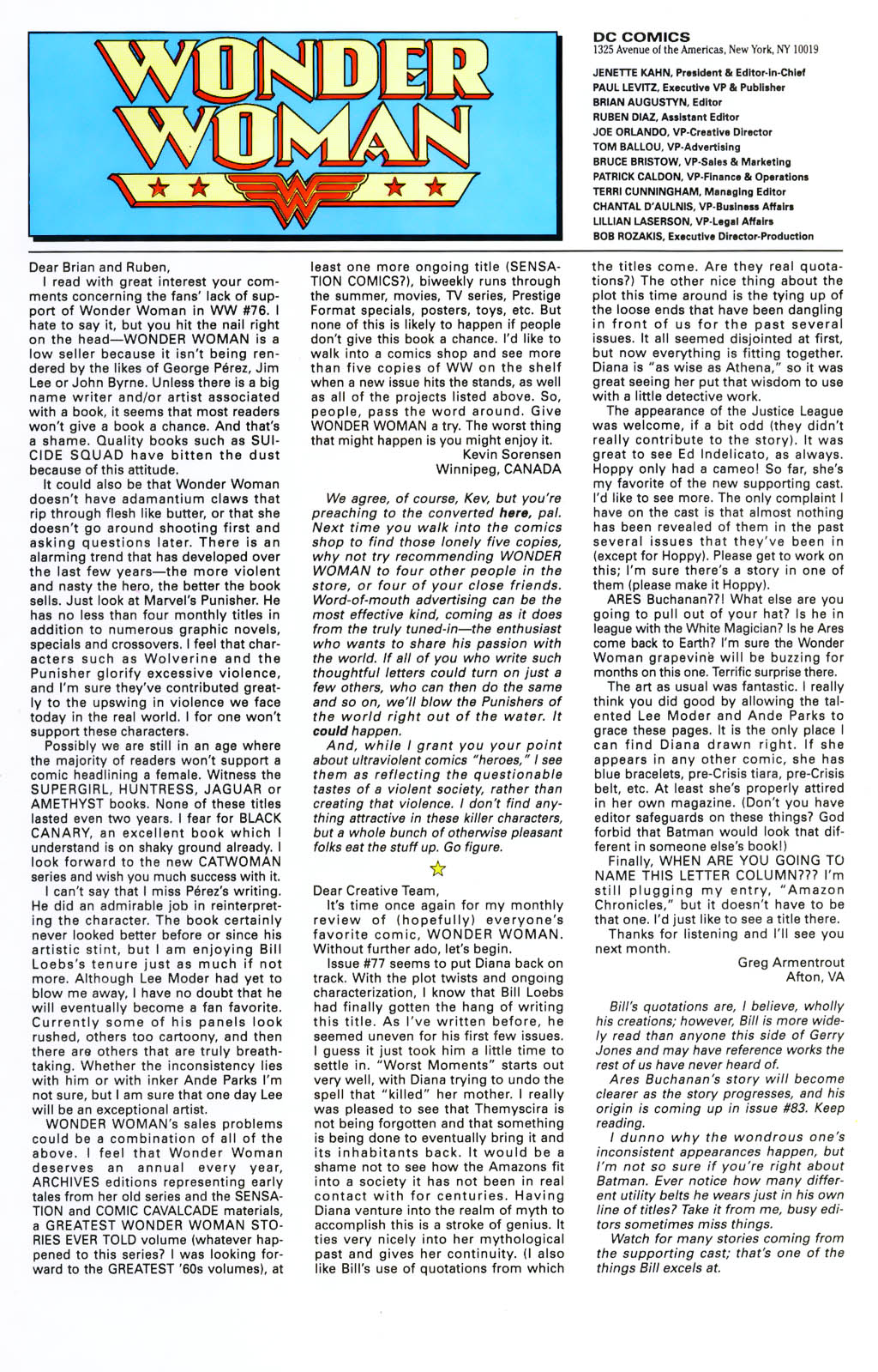 Read online Wonder Woman (1987) comic - Issue #80 - 25