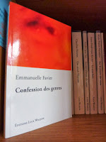 Confession des genres - Emmanuelle Favier